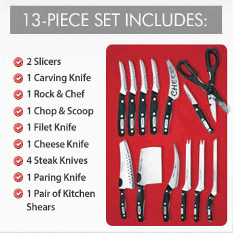 Miracle Blade World Class 13 Piece Knife Set-BRAND NEW