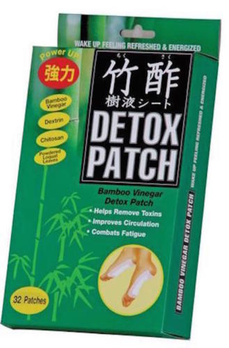 U.S. Jaclean Power Up Bamboo Power Foot Detox Patch (32 Patches) Made in Japan