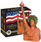 Chia Pet Statue of Liberty with Seed Pack, Decorative Pottery Planter, Easy to Do and Fun to Grow, Novelty Gift, Perfect for Any Occasion