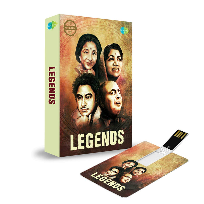 Music Card: Legend 320 Kbps Mp3 Audio 4 GB