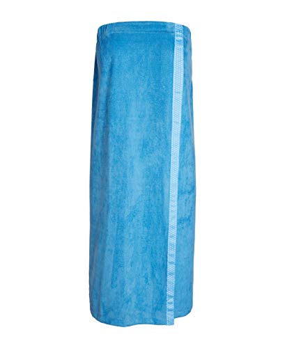 Turbie Twist Microfiber Bath Wrap Small (Blue Polka Dot)