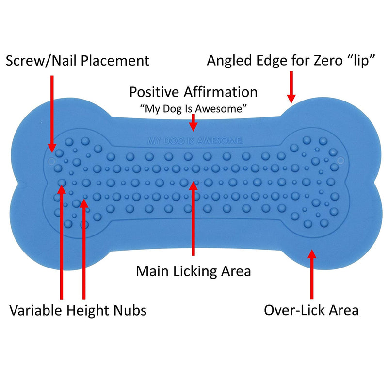 Perfect Curve Lick Lick Pad Dog Washing Distraction Device